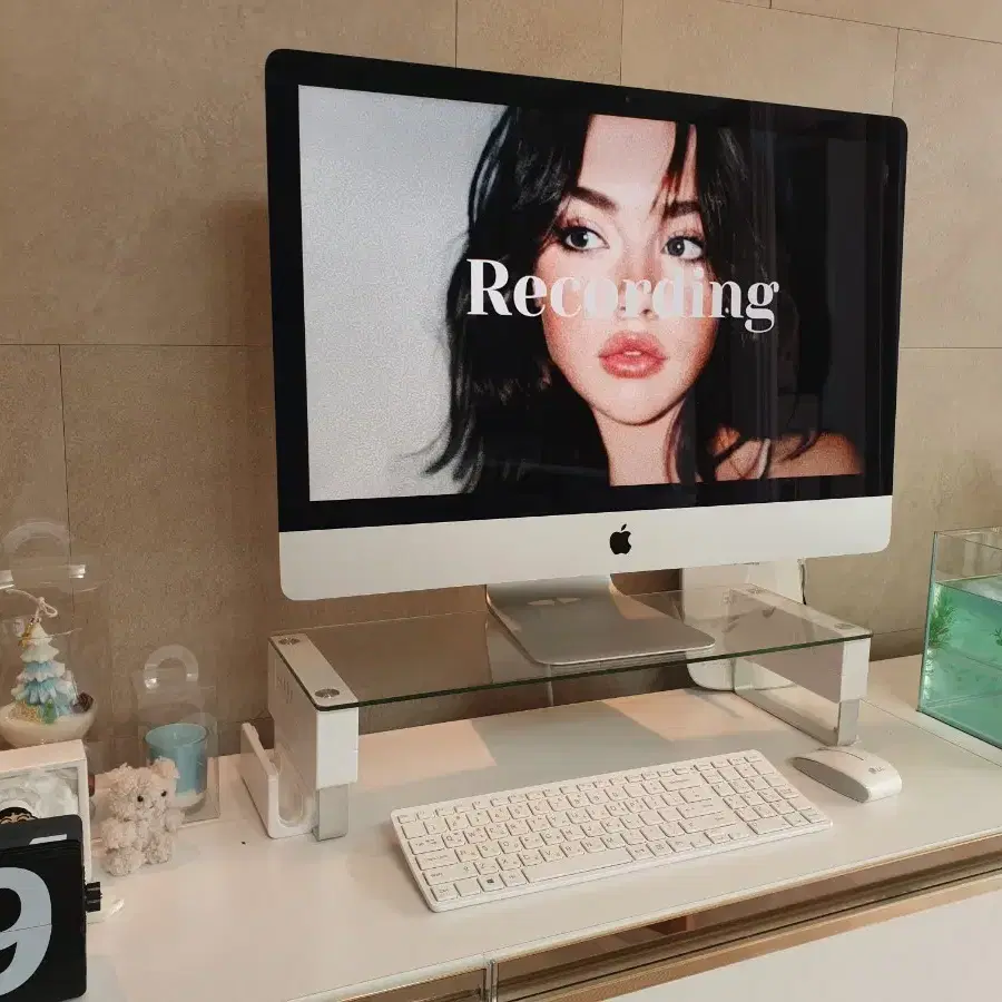 애플 imac 27인치 5k모니터 일체형 pc 맥과 원도우 둘다사용