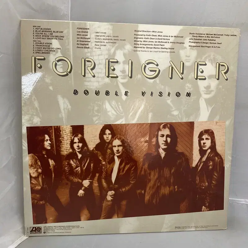 FOREIGNER  LP / C734