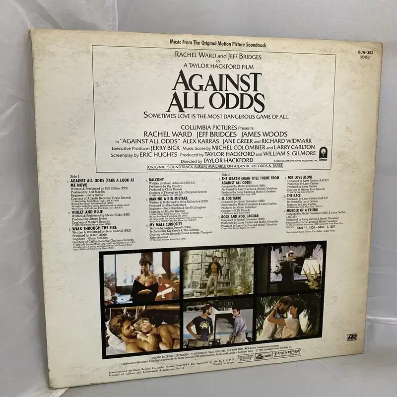 AGAINST ALL ODDS  LP / AA345