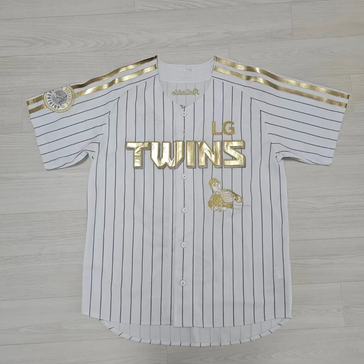 L G Twins Oh Ji-Hwan Player Uniform #엘지트윈스,#오지환,#오지환