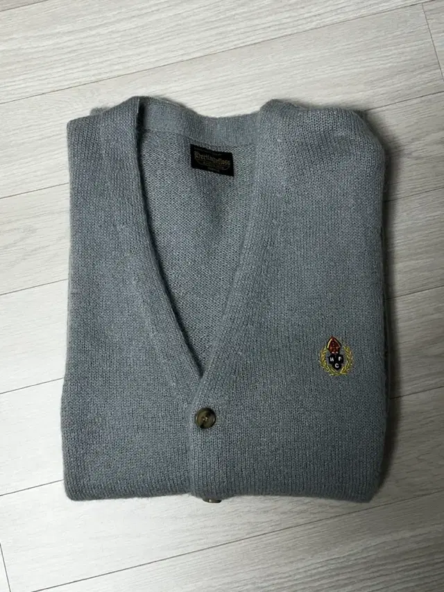 헤리티지플로스 Crest Mohair Cardigan 실버그레이 M