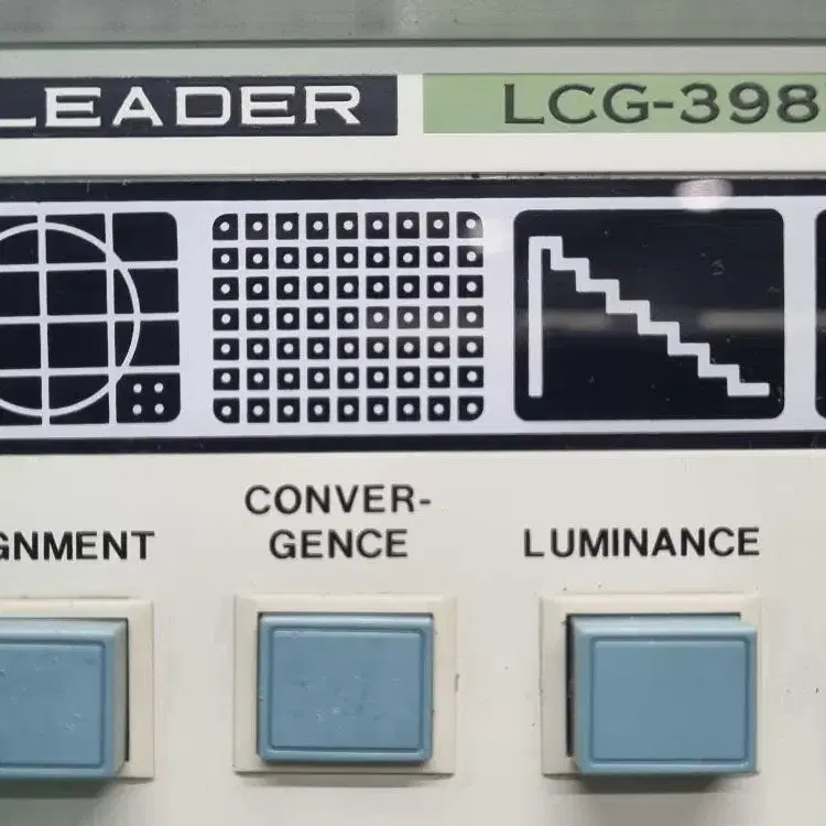 LEADER LCG-398B SECAM 패턴생성기