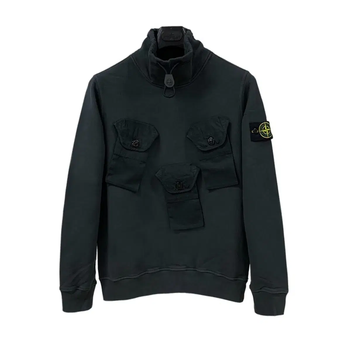 (XL) Stone Island Waffen Pocket High Neck Sweater