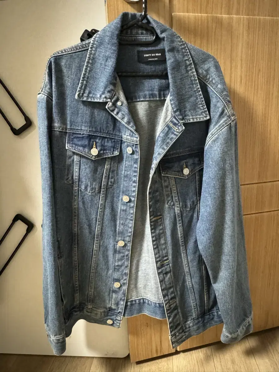 86 Road Denim Jacket (M.blue) size L