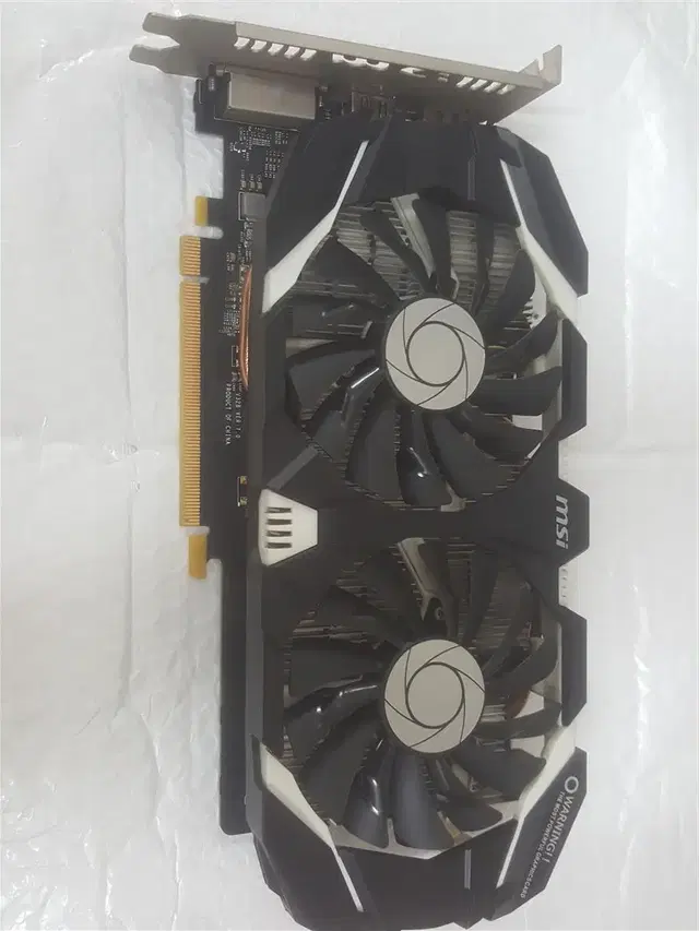 MSI GTX1060 3GB 그래픽카드 팝니다