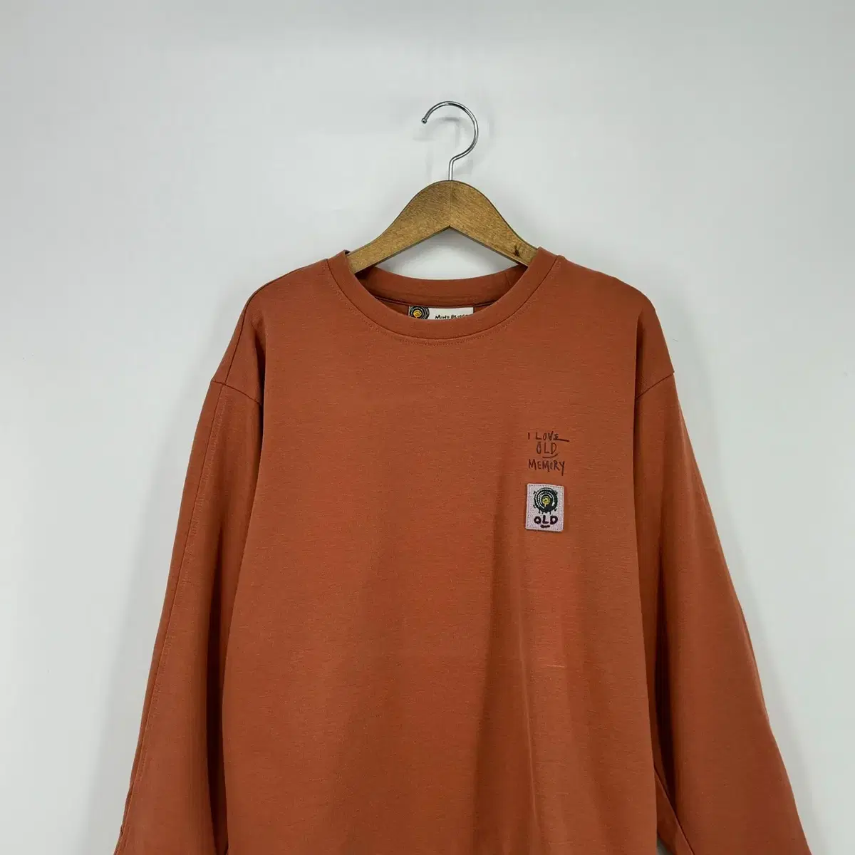 마인드브릿지 맨투맨 티셔츠 (66 size / BROWN)