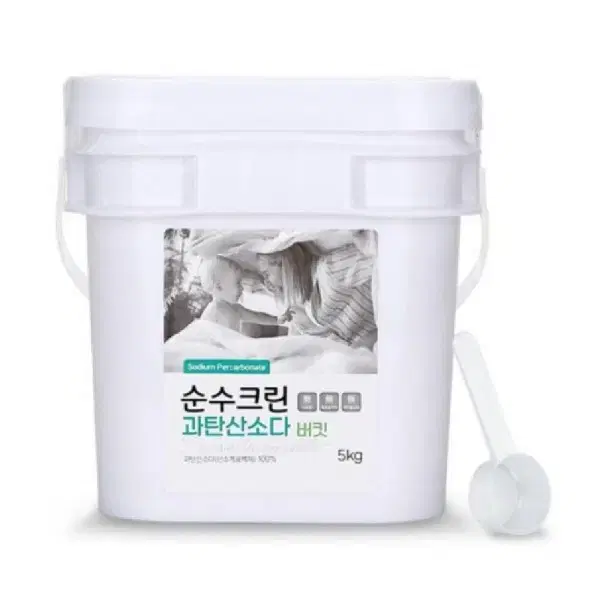 무료배송-과탄산소다 버킷 5kg+스푼