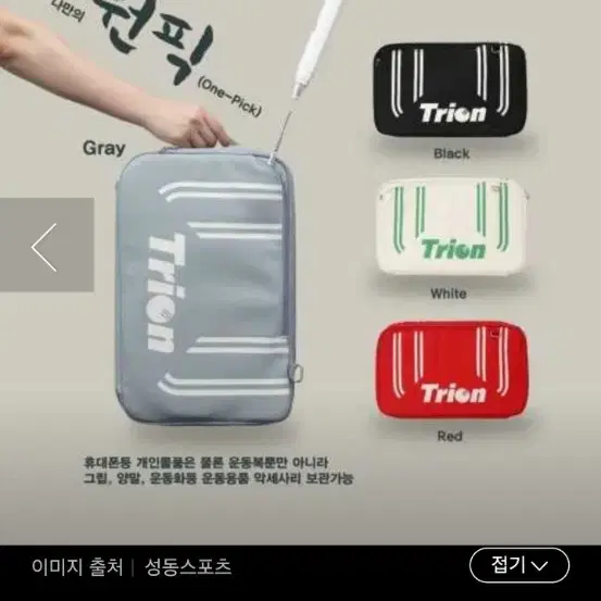 트라이온 가방