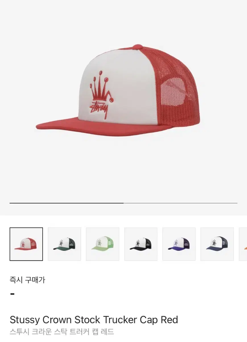 Stussy TrackerCap