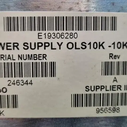 HITEK POWER OLS10K-103-22 10KW 1A 파워서플라이