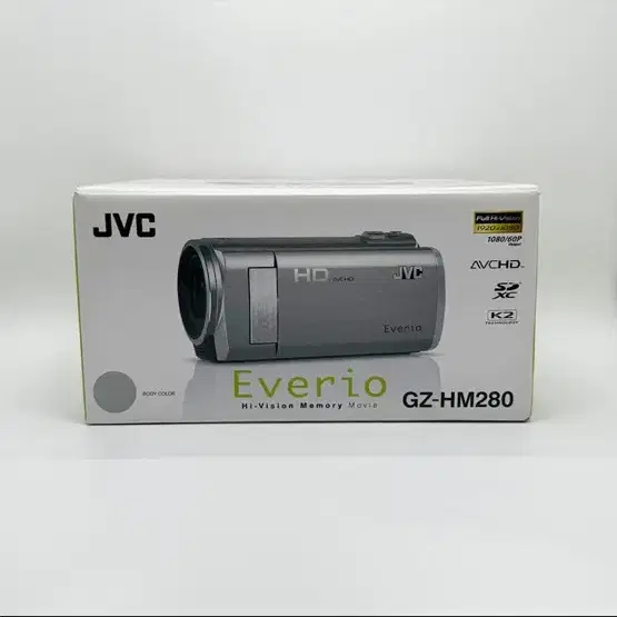 빈티지 캠코더 JVC GZ-HM280 실버