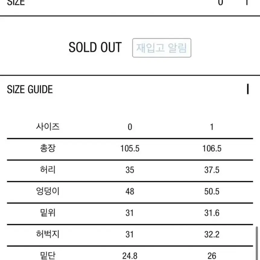 아모멘토 스트레이트 핏 데님 팬츠 23fw