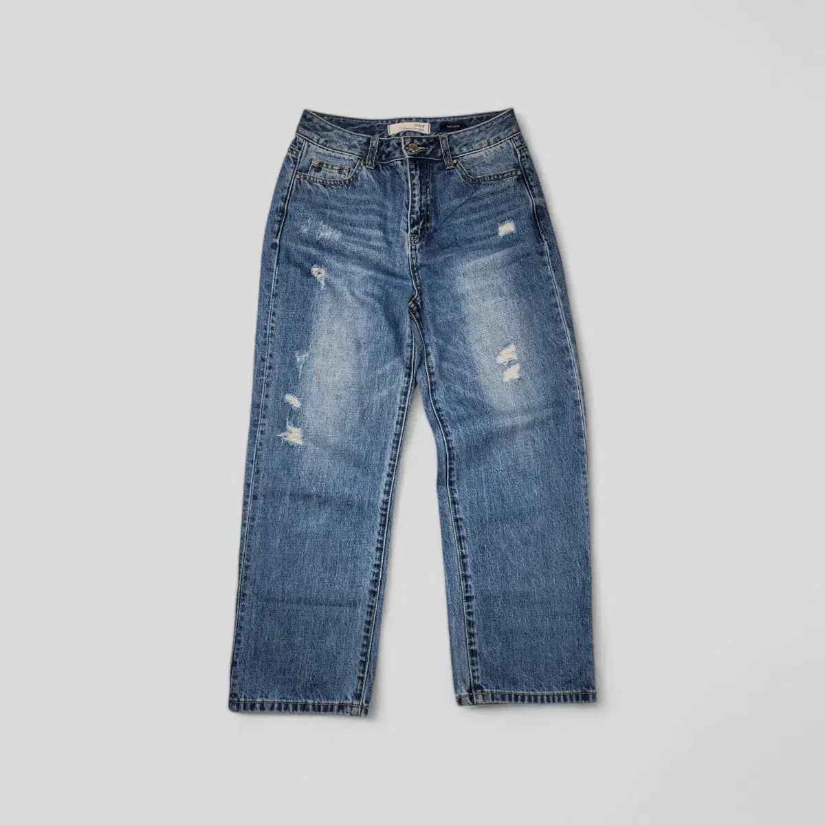 Frankston(67) Washed Denim Jeans Tapered Fit M00178