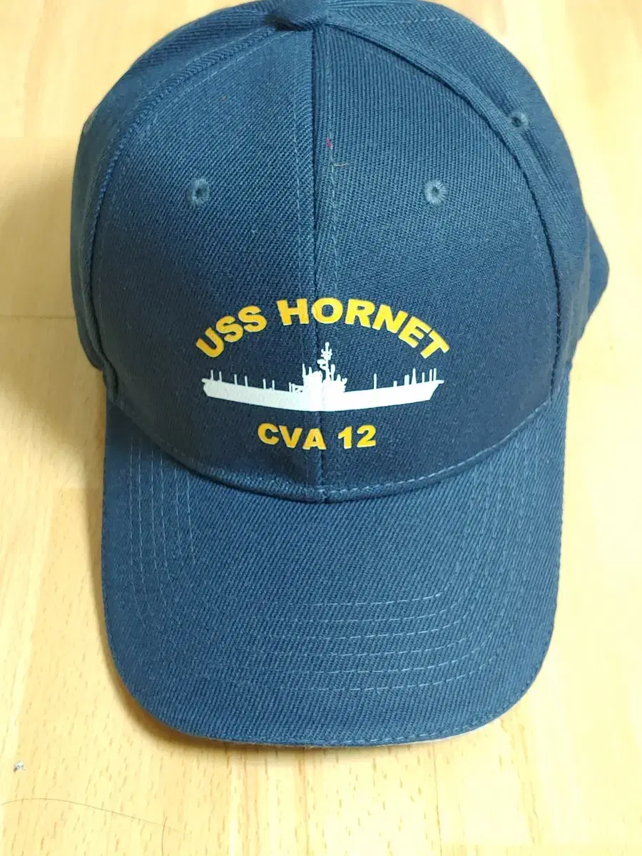 Tremors - US Navy CVA-12 USS HORNET Ship's Hat Navy Bloo Deadstock