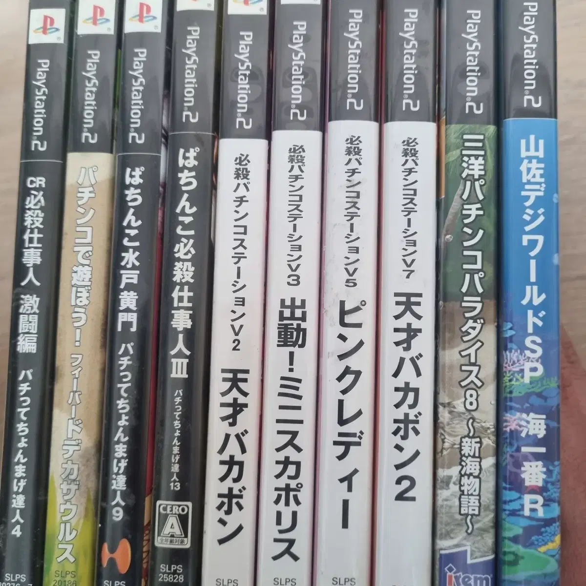 PS2 / 플스2 일본판 파친코/ 슬롯머신 게임CD