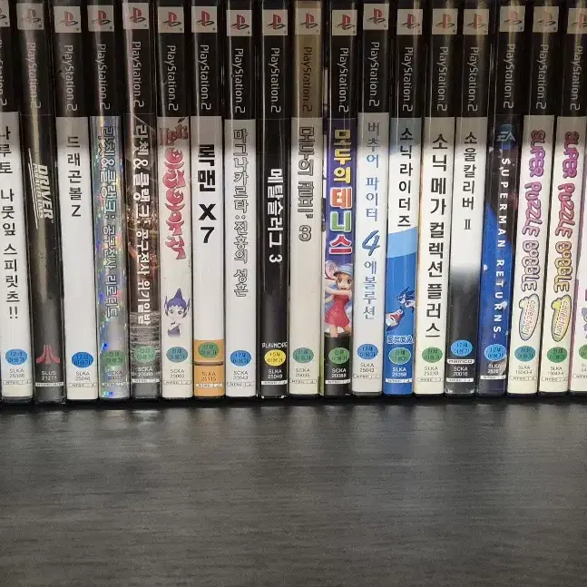 플스2 / PS2 게임 타이틀 CD 팝니다