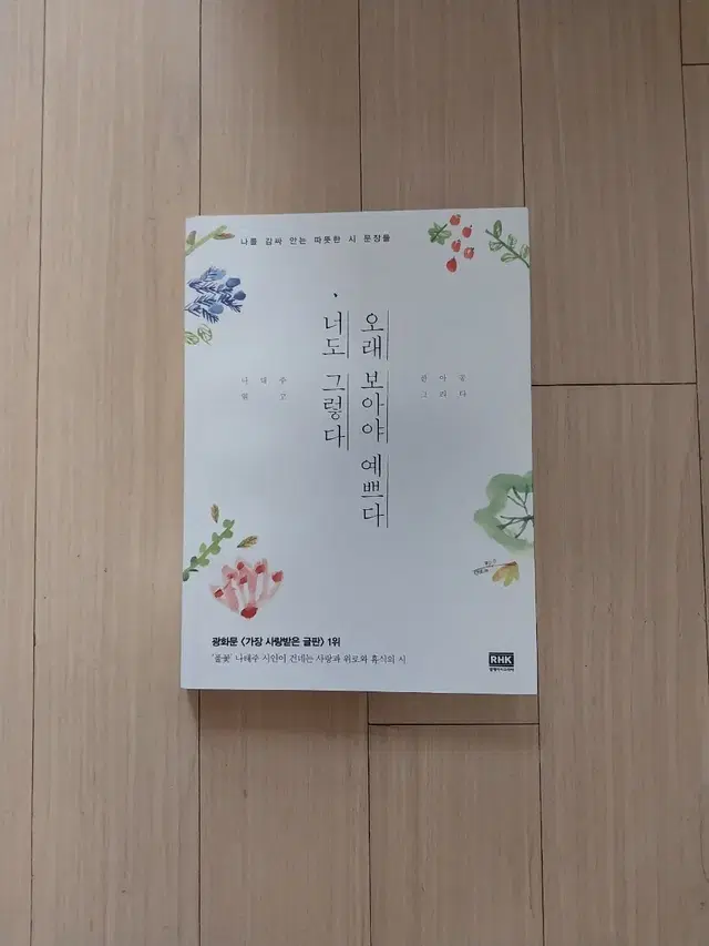 책/나태주 오래 보아야 예쁘다 너도 그렇다