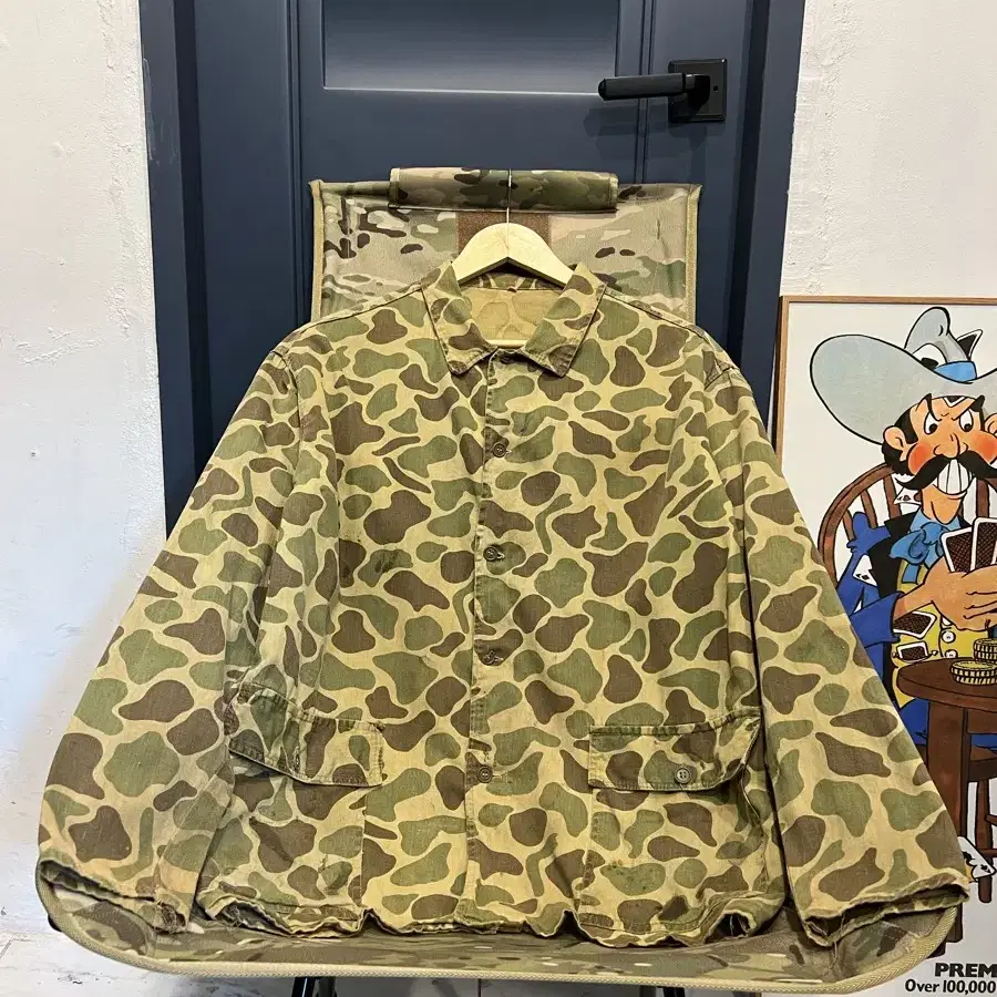 OLD VINTAGE DUCK CAMO 덕카모 워크자켓 헌팅자켓