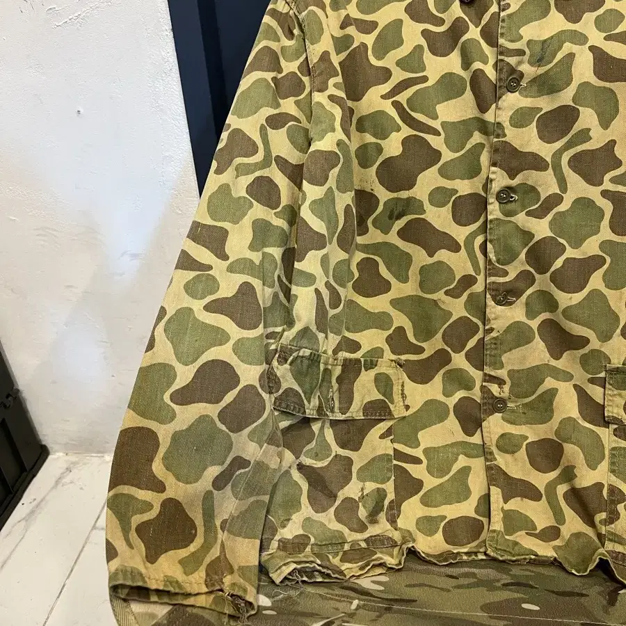 OLD VINTAGE DUCK CAMO 덕카모 워크자켓 헌팅자켓