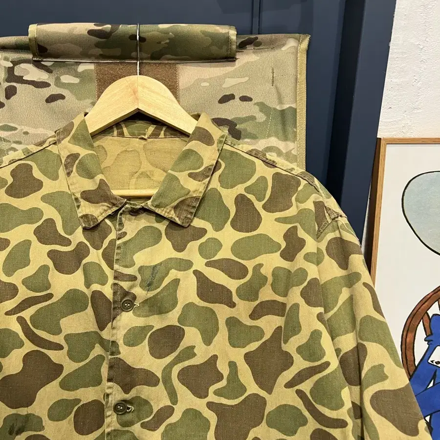 OLD VINTAGE DUCK CAMO 덕카모 워크자켓 헌팅자켓