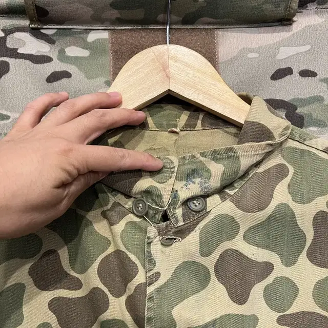 OLD VINTAGE DUCK CAMO 덕카모 워크자켓 헌팅자켓