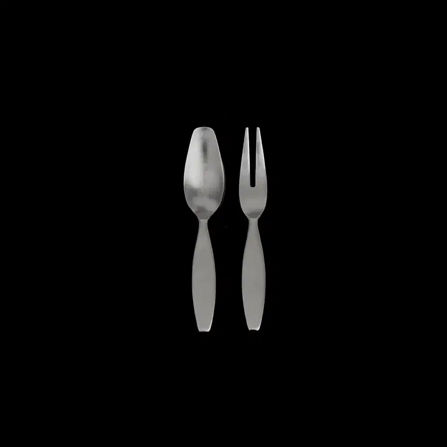 Silver mini spoon&fork set / 티스푼티포크세트