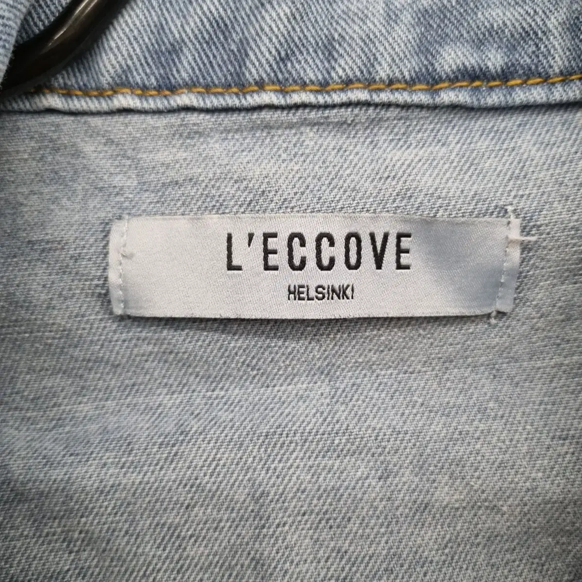 [여성66 size] L'ECCOVE 워싱 데님 자켓