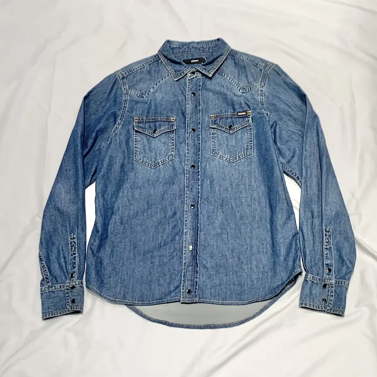 (S) DIESEL Diesel Denim Western Shirt