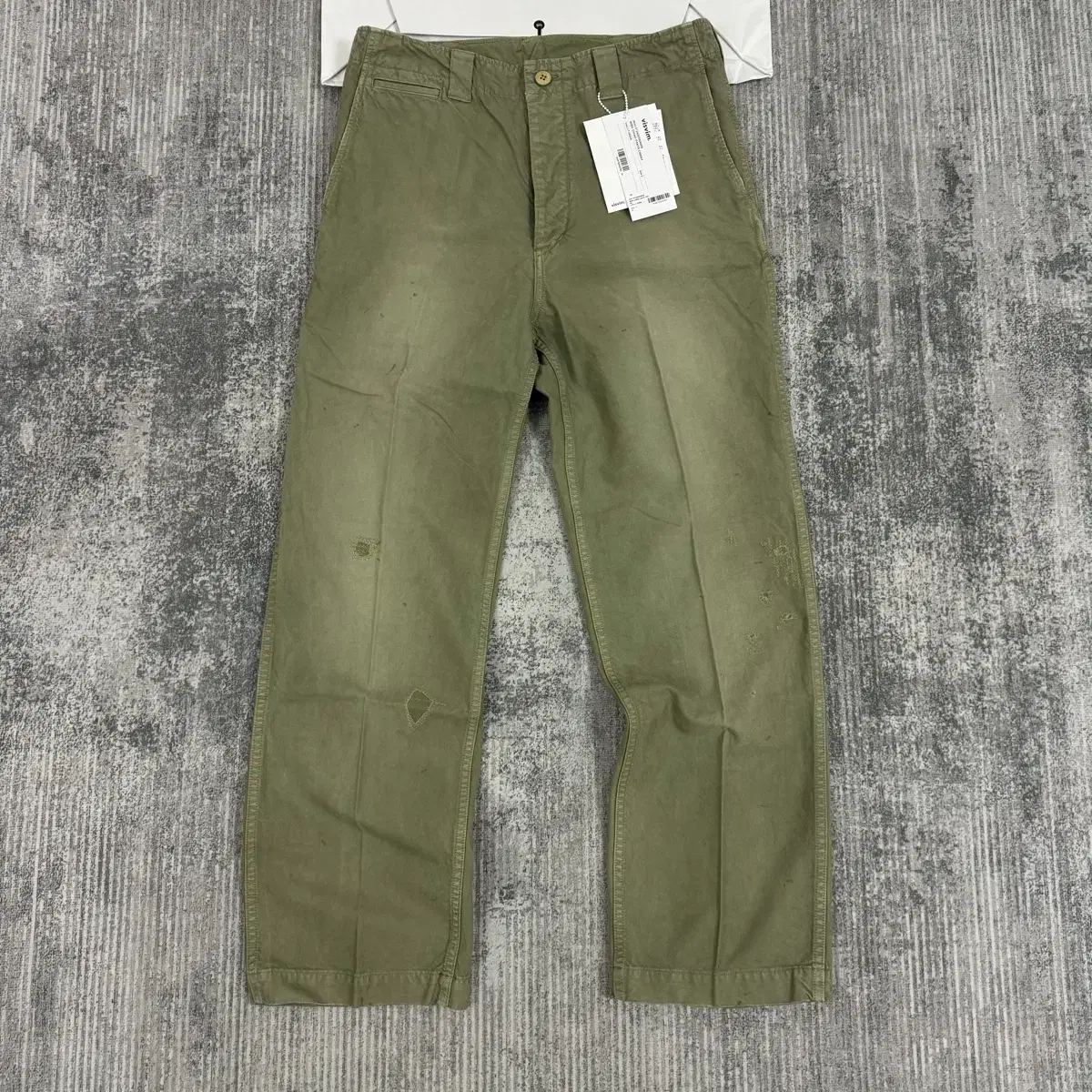 VISVIM 24AW WIDE CHINO PANTS CRASH