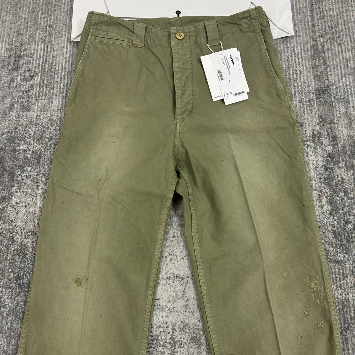 VISVIM 24AW WIDE CHINO PANTS CRASH