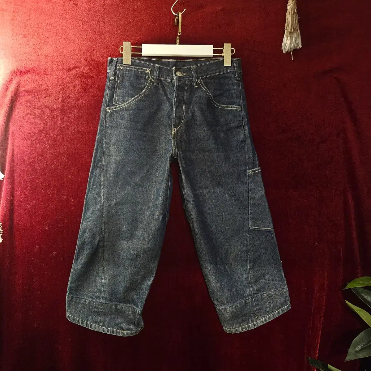 LEVI'S 90's 엔지니어드진 버뮤다 포켓 데님 팬츠 28size