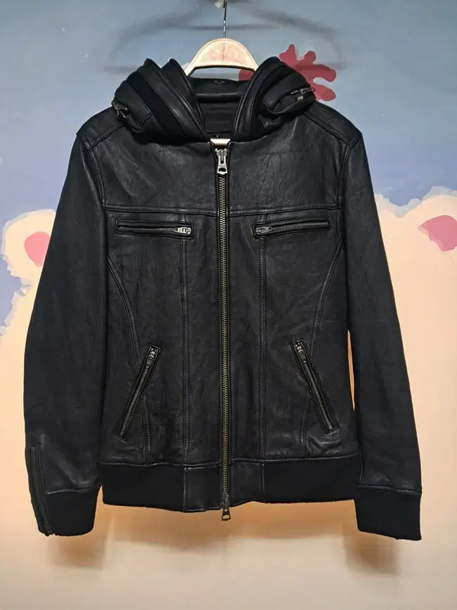 (95-100) Jack Rose Leather Rider Jacket