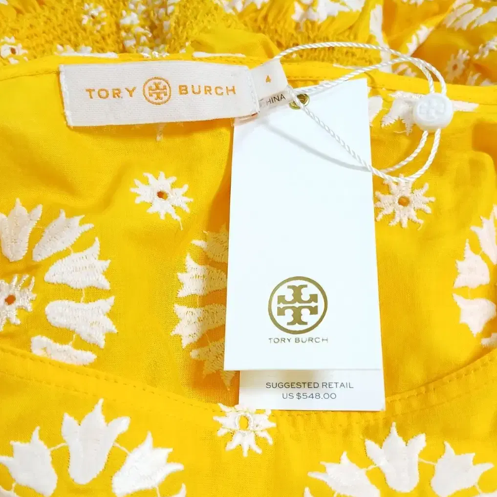 새옷) TORY BURCH 아이린 반팔 미니 원피스