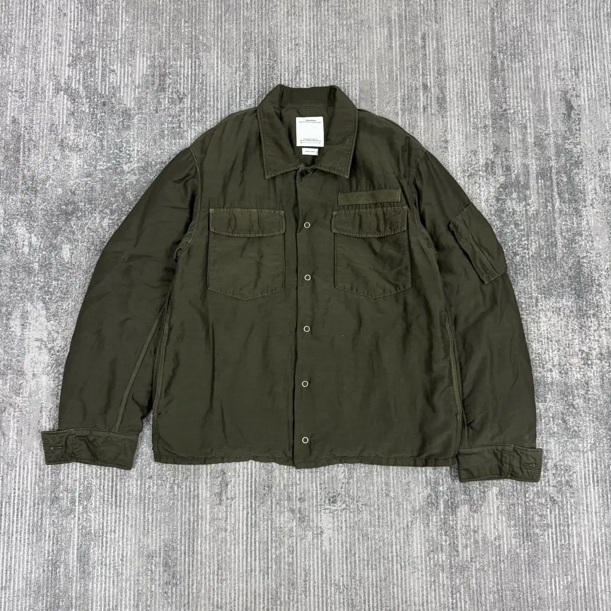 VISVIM 23AW HELI CREW DOWN SHIRT