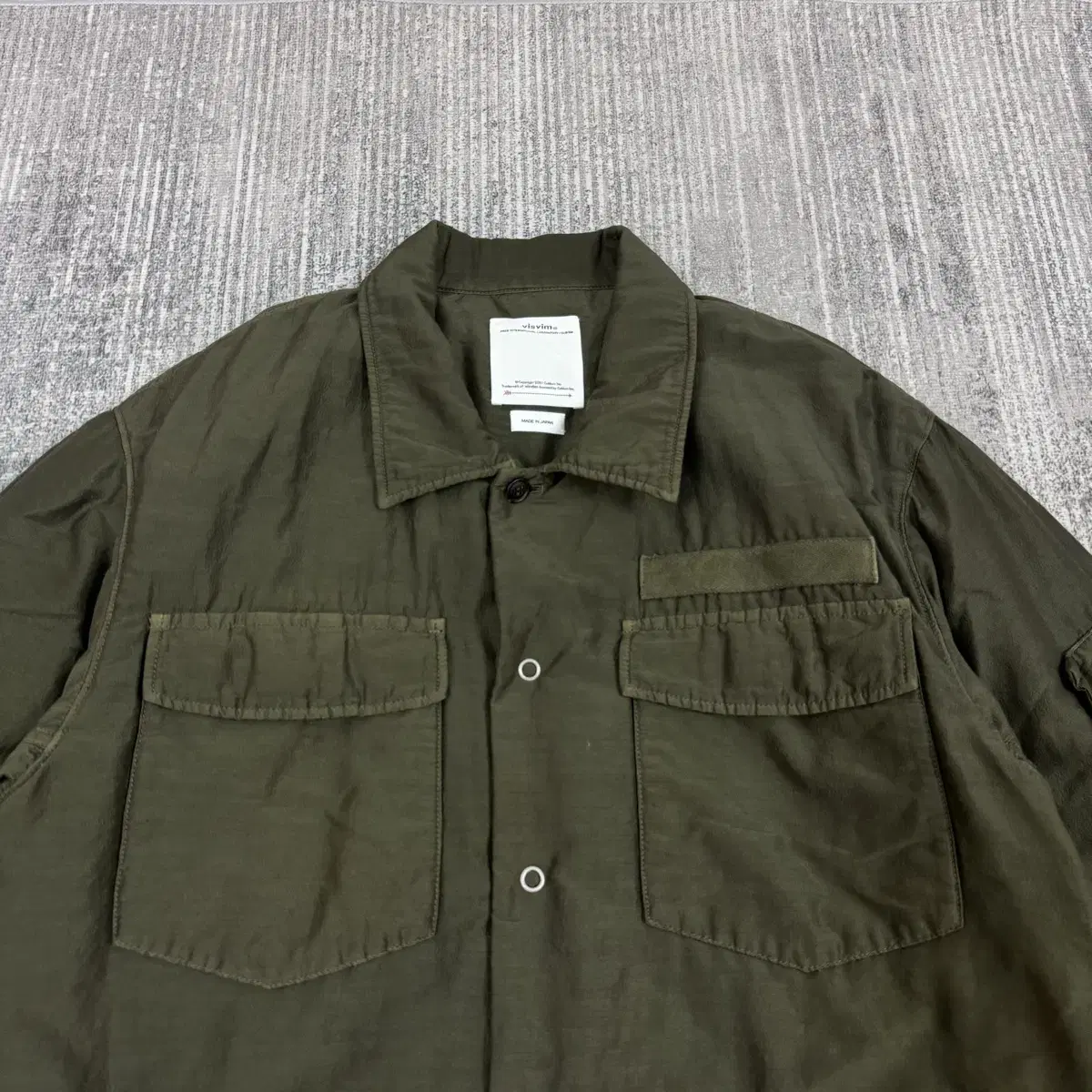 VISVIM 23AW HELI CREW DOWN SHIRT