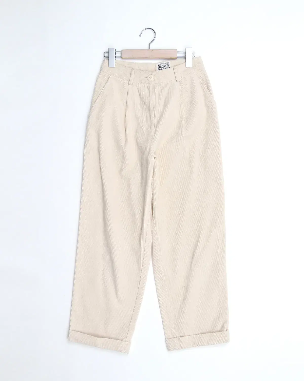 Mariette Francois Jaber Corduroy Pintuck Pants PN1159