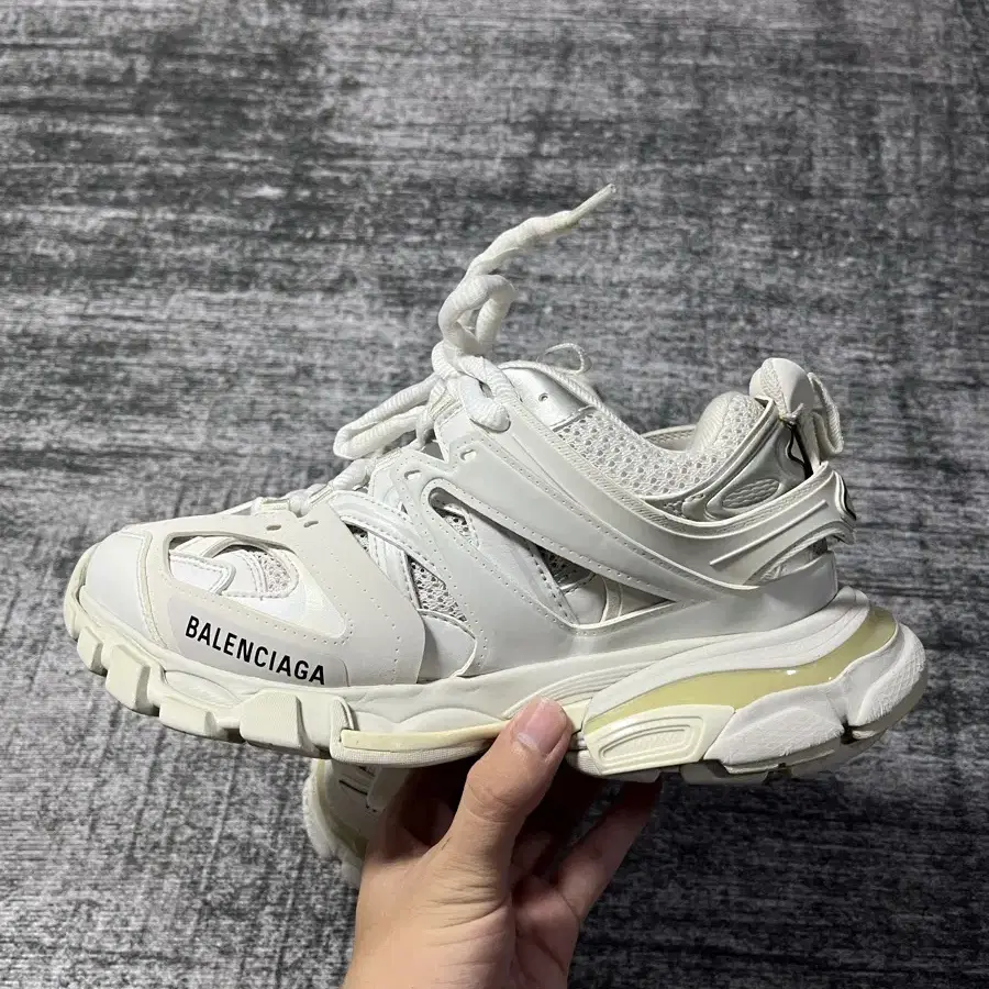 balenciaga track white 38 shoes