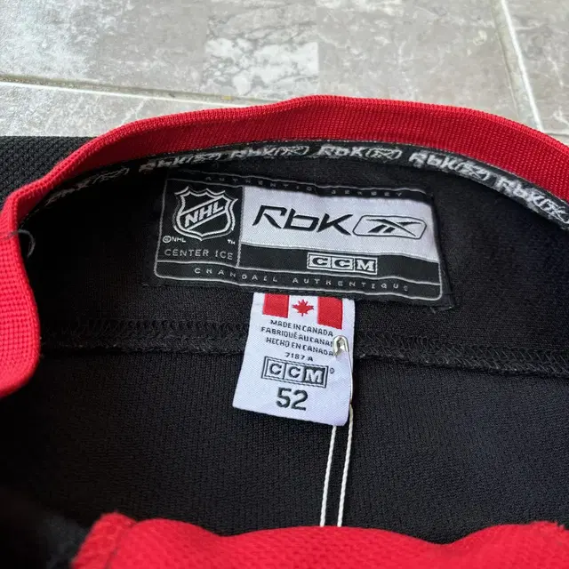 2009 CCM NHL 시카고 빈티지 하키져지 2XL