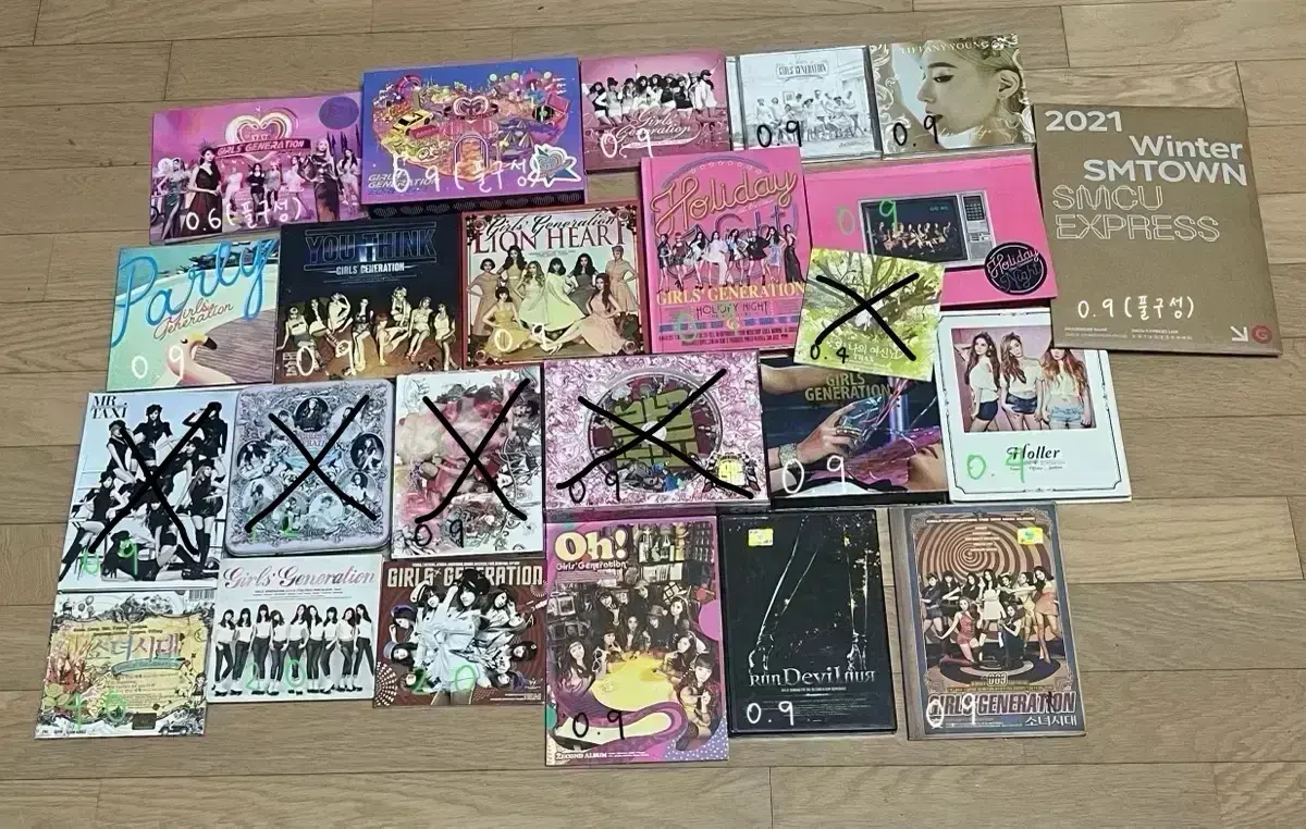 Girls Generation albums