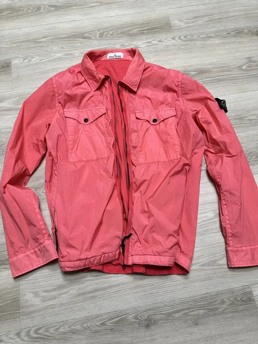 21s/s Stone Island Garment Dyed Crinkle Labs Nylon Jacket