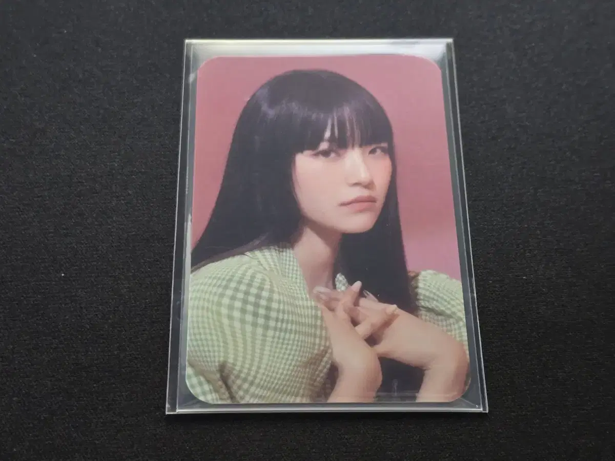 Fromis 9 baek jiheon mina pre-order benefit photocard