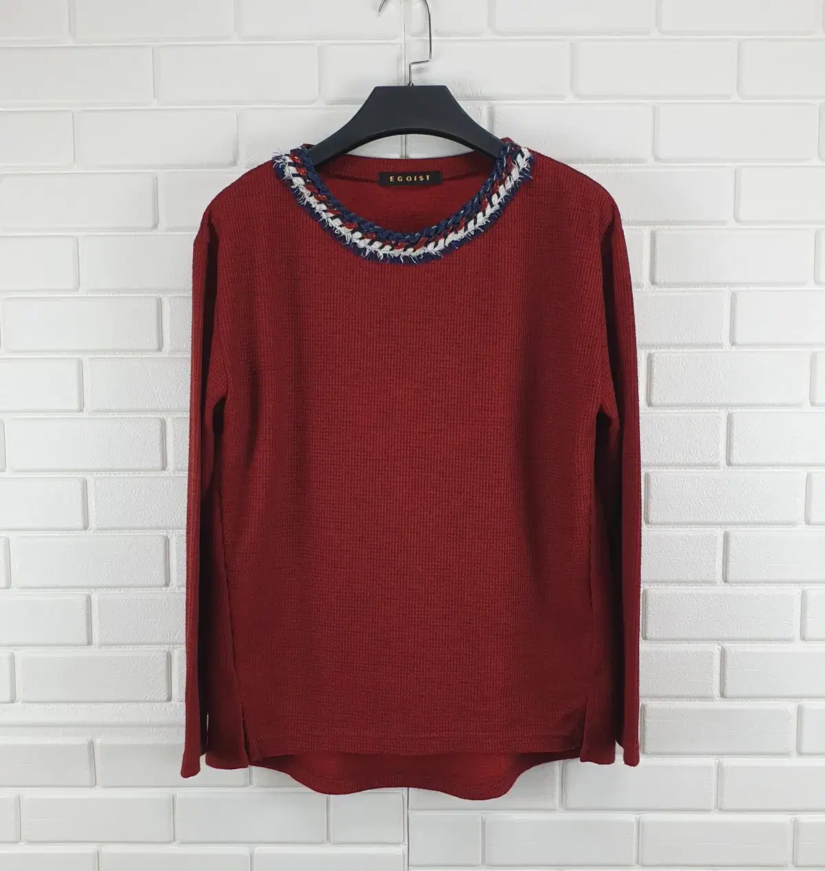 [F]egoist Long-sleeved Round-neck Knit