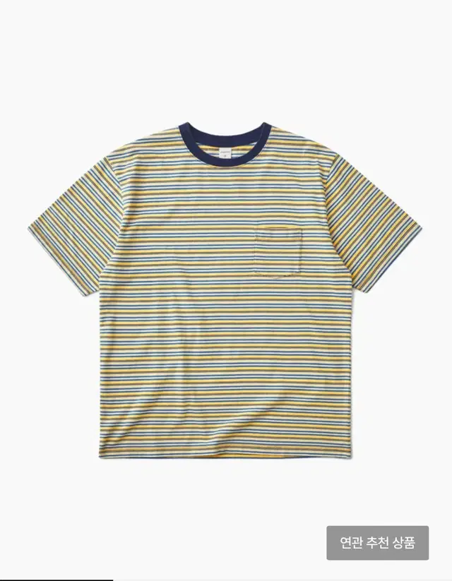 카키스 보더티 S/S Tee Yellow