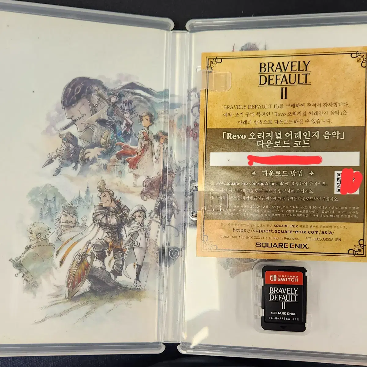 닌텐도 스위치 BRAVELY DEFAULT II (브레이블리 디폴트 2)