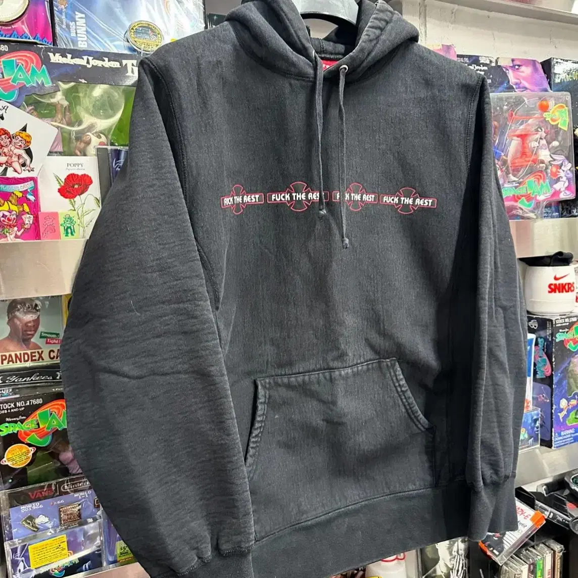 SUPREME X INDEPENDENT FUCK THE REST HOOD