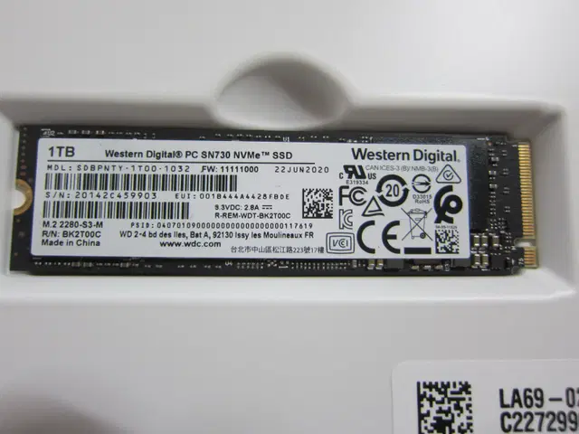 Western Digital WD SN730 M.2 NVMe 1TB