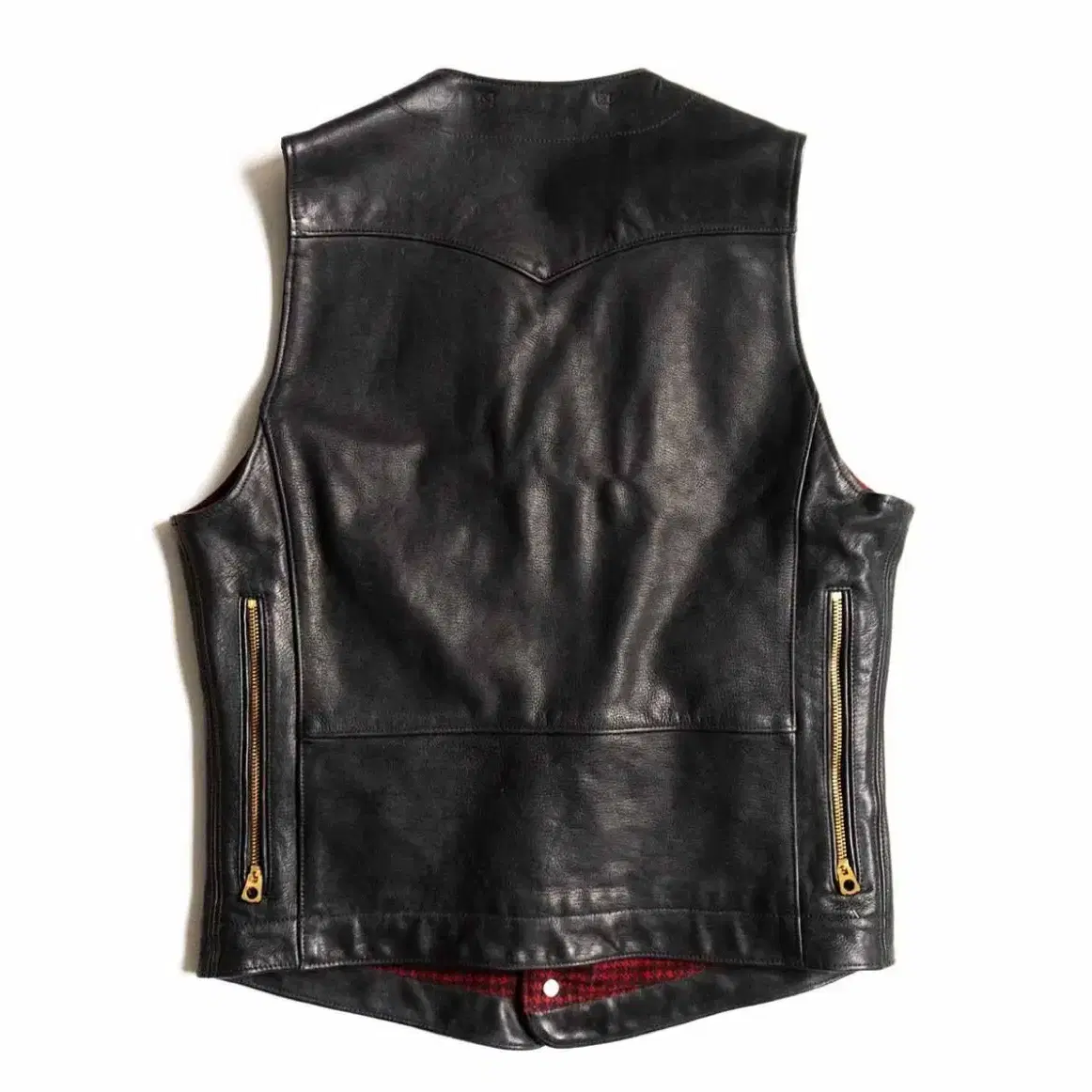 !Rrl 명작 희소 레어 가죽 reynolds vest 가죽