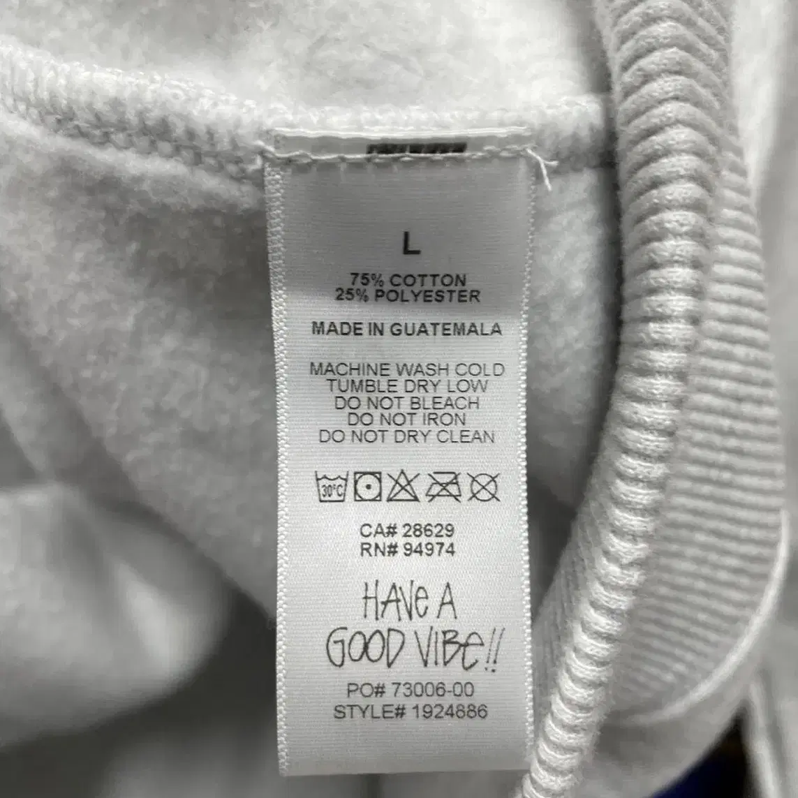 스투시 Stussy Paradise Lost Hoodie 에쉬 헤더