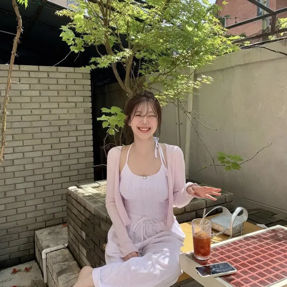 Ownt 온트 예슬마켓 라일락 가디건 판매해요.