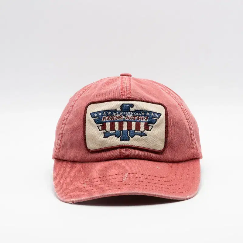 VINTAGE DENIM & SUPPLY PINK HAT